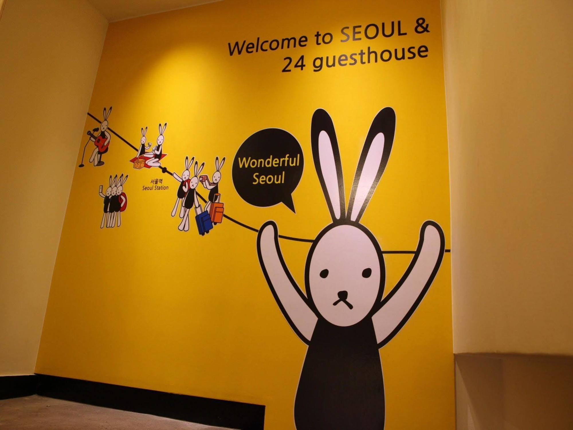 24 Guesthouse Seoul Station Premier Kültér fotó